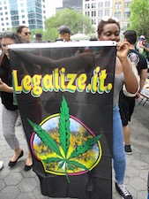 Cannabis march